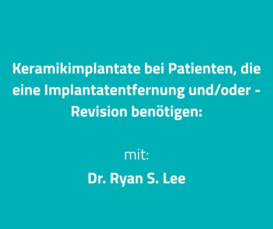 Webinar Dr. Ryan S. Lee